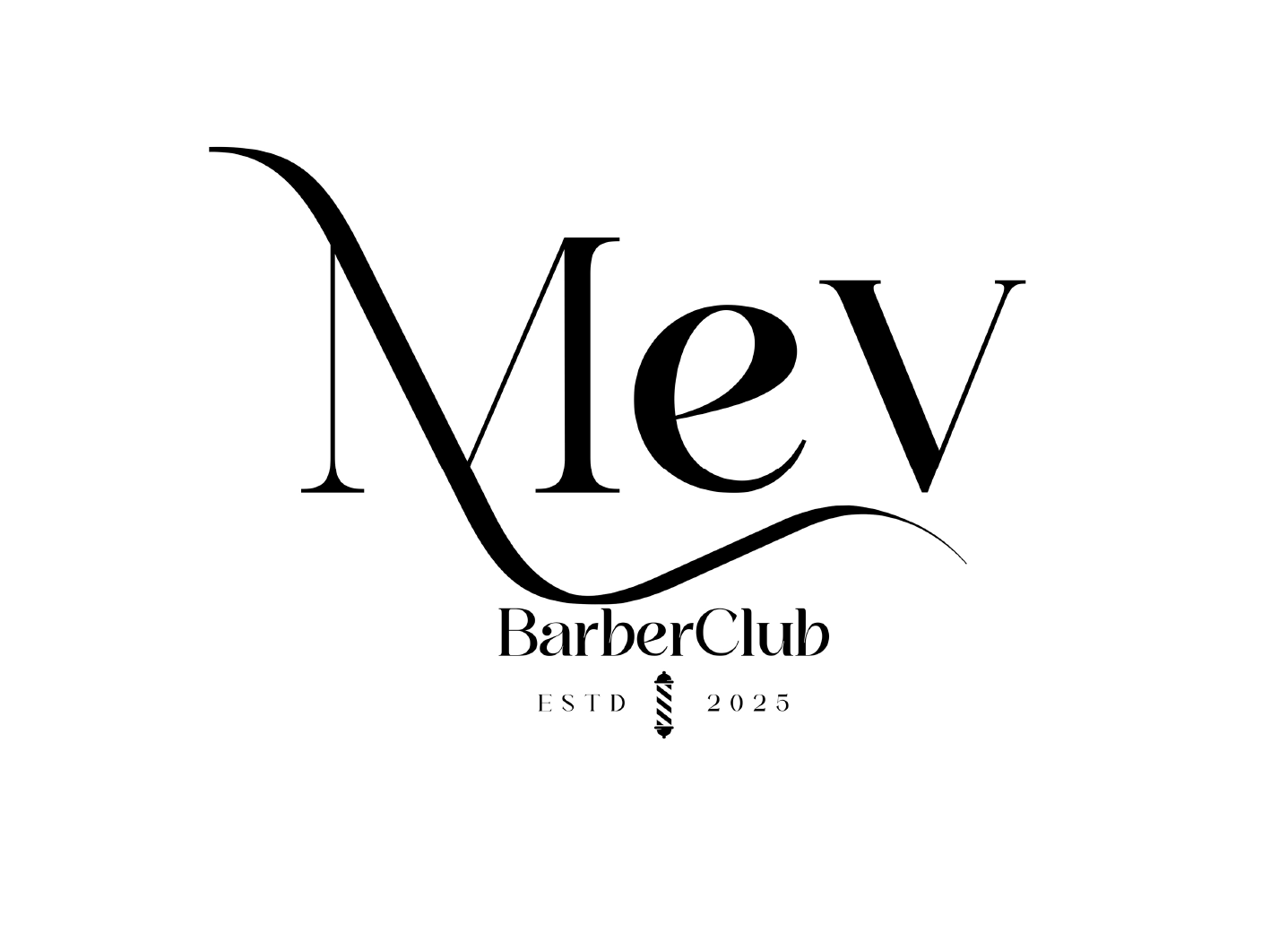 MeV Barber Club logo